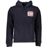 Napapijri MEN&#39;S BLUE ZIP SWEATSHIRT Cene
