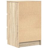  Noćni ormarić s 3 ladice sonoma hrast 39x35x65 cm | shoptok.hr