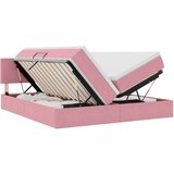  Krevet s od storage s madracem Ružičasta 100 x 200 cm - Ružičasta 200 x 200 cm Gladak dizajn | shoptok.hr