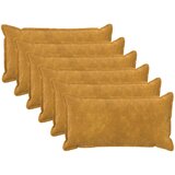  Presvlaka za jastuk 6 pcs HOUTEN Žuta 40 x 80 cm | shoptok.hr