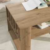  Kava Stol Umjetnički hrast 66 x 49,5 x 45 cm Konstruirano drvo | shoptok.hr