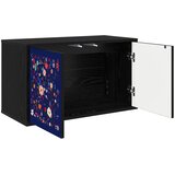  ormar za montažu na zid MAINZ 69 x 33 x 40 cm Crni hrast | shoptok.hr