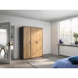 Rauch Möbel OMARA S KLASIČNIMI VRATI, siva, hrast artisan | Shoptok.si