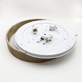 Brilagi LED plafonsko svetlo CARVALHO MODERN SLIM 3xE27/60W/230V, prečnik 47,5 cm, hrast | Eponuda.com