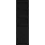  Visoka komoda crni hrast 50x35x180 cm od konstruiranog drva | Eponuda.ba