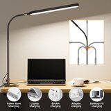 SKYLEO LED namizna svetilka z objemko in gibljivim vratom | Shoptok.si