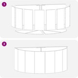  Cvetlično korito srebrna 120 x 60 x 50 cm Nerjaveče jeklo, (5000207576) | Shoptok.si