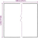 CERADA s rupama *Transparent*an 5 x 12 m Polietilen - 5 x 12 m | shoptok.hr