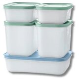 Tupperware Set posuda za zamrzivač, 2x450ml + 2x1.1L + 1L Cene