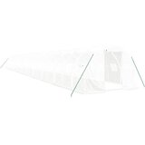  Staklenik s čeličnim okvirom bijeli 66 m² 22 x 3 x 2 m | shoptok.hr
