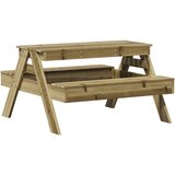  The Living Store Piknik miza za otroke 88x97x52 cm impregnirana borovina - Piknik Miza, (21455544) | Shoptok.si