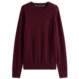 Tommy Hilfiger Puloverji ESSENTIAL STRUCTURE CREW Bordo Cene