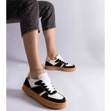 Gemre Black lace-up platform sneakers Felicita | Shoptok.si