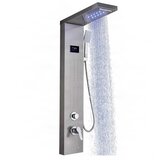 EYN Luksuzni LED tuš panel | Tuš sistem BSP1912 — Mat črna — Stenska | Shoptok.si