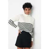 Trendyol ecru Zipper Detailed Knitwear Sweater | ePonuda.com