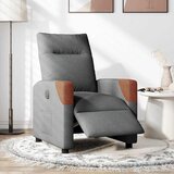 Maison Chic Električni naslanjač - Relax naslanjač temno sivo blago, (22061933) | Shoptok.si