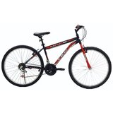 Belderia Brdski bicikl Tec Safir 26", crno-crveni | shoptok.hr