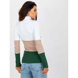 RELEVANCE Blouse-RV-BZ-8465-1.25P-white-beige | shoptok.hr
