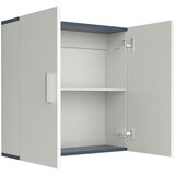 MID.YOU Viseča Omara Landos S, Bela, Antracit | Shoptok.si