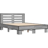  Okvir kreveta boja hrasta 140x200cm konstruirano drvo i metal | Eponuda.com