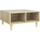 vidaXL Klubska mizica sonoma hrast 60x60x30 cm iverna plošča, (20625529) | Shoptok.si