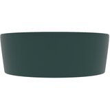  Luksuzni umivaonik mat tamnozeleni 36 x 13 cm keramički | shoptok.hr