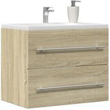 vidaXL Ormarić za umivaonik boja hrasta sonome 60x38,5x48 cm iverica Cijene