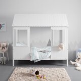 Bessagi Kids Otroška/mladinska Postelja Adana, Bela, Hiša, 90x200 | Shoptok.si