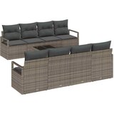 Set sofe 7 kom. 6-Broj sjedala Siva poliratan 230 x 62 x 85 cm | shoptok.hr