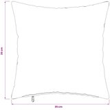  Presvlaka za jastuk 6 pcs HEERLEN Krem 35 x 35 cm Bouclé | shoptok.hr