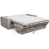 Makamii Svetlo rjava raztegljiva sedežna garnitura iz rebrastega žameta 195 cm Nona – | Shoptok.si