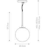 Elstead Lighting VISEČA NIHALNA LED-SVETILKA Eurofase 10 W 723 lm 3000 K 220-240 V | Shoptok.si