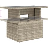  vrtna sedežna garnitura, 7-delna, poli ratan | Shoptok.si