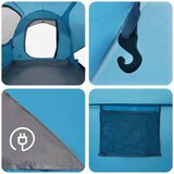  za auto Plava 239 x 210 x 210 cm Poliester i čelik | shoptok.hr