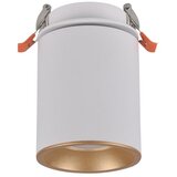 Ugradno stropno svetlo HARON 1xGU10/10W/230V bela/zlatna | Eponuda.com