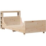  Okvir kreveta bez madraca 75 x 190 cm od masivne borovine | shoptok.hr