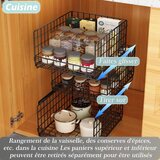 UMDONX 3x izvlečni organizator za omaro 40×29×20cm | Shoptok.si
