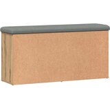 Klupa za cipele obrtnički hrast 102x32x50 cm izrađeno drvo | shoptok.hr