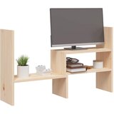 Stalak za monitor (39 - 72) x 17 x 43 cm od masivne borovine | Eponuda.com