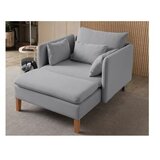 Atelier Del Sofa Fotelja Flexy, 105x75x150 cm, Siva | Eponuda.ba