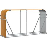  Držač za cjepanice izgledom drva 180x45x100 cm pocinčani čelik | Eponuda.com