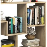MID.YOU REGAL 117/62/20 cm barve hrasta, barve medu | Shoptok.si