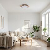 Brilagi LED plafonsko svetlo PILANA SQUARE LED/24W/230V hrast/bež 32x32 cm | Eponuda.com
