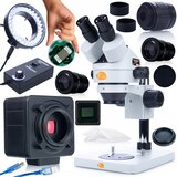 Rosfix komplet mikroskopa mercury pro MSMP-T-PS1 s kamero crux pro kmcp-hdmi-usb 5MP serije plantes pro in mikroskopsko osvetlitvijo 56XLED, (22084146) Cene