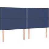  Krevet s oprugama i madracem plavi 160x200 cm od tkanine | shoptok.hr