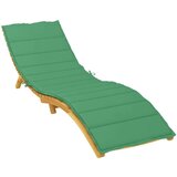  Jastuk za ležaljku zeleni 200 x 50 x 3 cm od tkanine Oxford | shoptok.hr