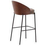 Kave Home Smeđa barska stolica (visine sjedala 77 cm) Eamy – | shoptok.hr