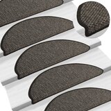 vidaXL Samoljepljivi otirači za stepenice 15 kom 65 x 25 cm antracit Cijene