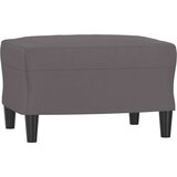 vidaXL 3-dijelni set sofa s jastucima sivi od umjetne kože | shoptok.hr