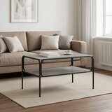  Bocni stol Siva Sonoma 100 x 50 x 46 cm Konstruirano drvo Slike